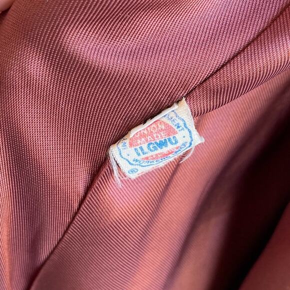 Vintage 70's/80’s Geoffrey Beene for Gallant Tweed Peacoat US 12 - Picture 8 of 11